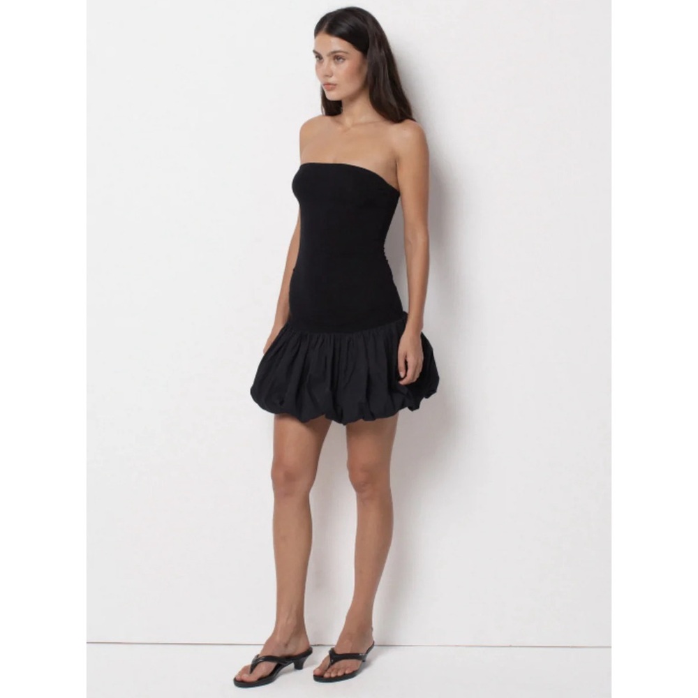 Belle the label misena bubble dress black